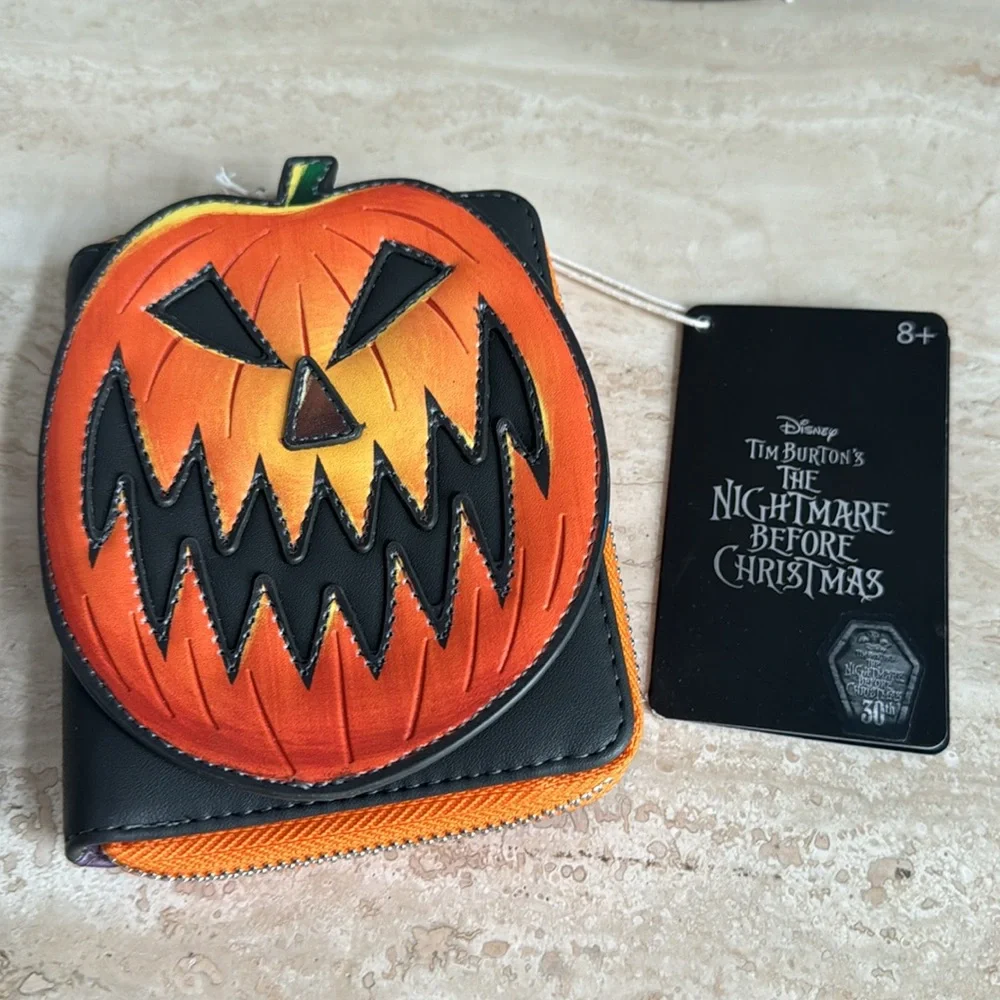 Disney Nightmare Before Christmas Zippy Cameo Zip Around Wallet